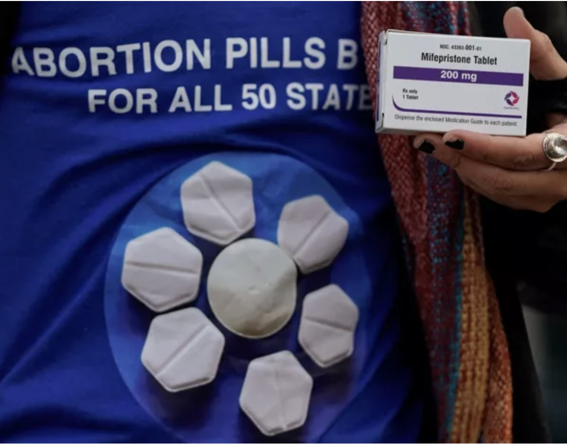 abortion drugs flag